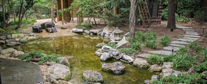 Natural Playscape with Pond: