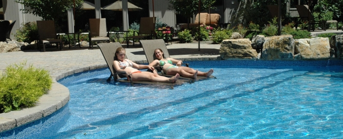 Adding Tanning Shelves and Swim-outs: