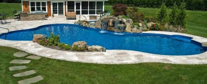 Destination Pool with Pool House