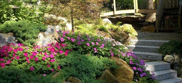 Backyard Garden Bridge (Long Island/NY):