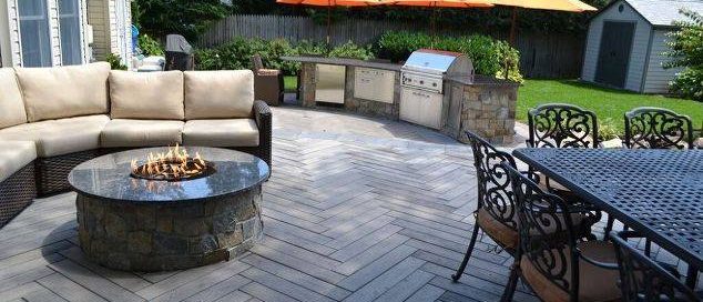 Outdoor Kitchen on Lower Patio: