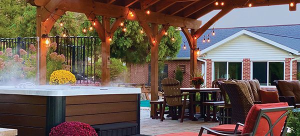 Hot Tub Fall Weather: Color It Autumn