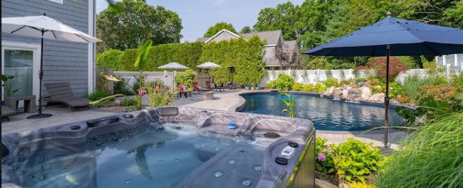 Elegant CAL Spa Fits Right In: